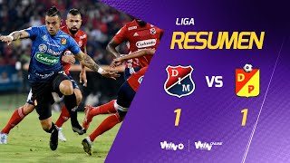 Medellín vs. Pereira (Resumen y goles) | Liga BetPlay Dimayor 2022-II | Final - Ida