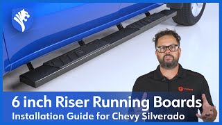 ULTRA-WIDE 6 inch Tyger Riser Running Board Steps | Install Guide