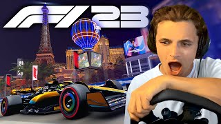 Lando Norris Plays F1 23 For The First Time!