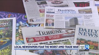 Trump tariffs hurting small-town newspapers