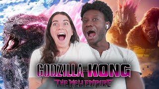 Watching *GODZILLA X KONG THE NEW EMPIRE* for the FIRST TIME