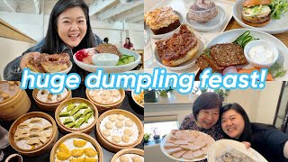 ordering the entire din tai fung menu 🥟 + cooking with meimei is back!! 👩🏻‍🍳