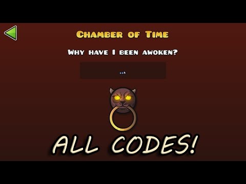 GEOMETRY DASH 2.1: CHAMBER OF TIME - CODES & HOW TO ENTER/ CÓDIGOS & COMO ENTRAR GEOMETRY DASH 2.1: CHAMBER OF TIME - CODES & HOW TO ENTER/ CÓDIGOS & COMO ENTRAR