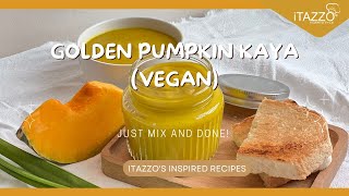 Golden Pumpkin Kaya (Vegan): Smooth, Rich, Sweet, and Nutritious - All in One Machine!  #shorts