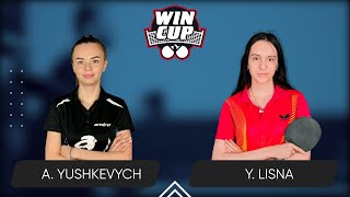 06:30 Anastasiia Yushkevych - Yaroslava Lisna 21.01.2025 WINCUP Women Professional. TABLE 1