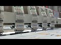 Lejia high speed Embroidery machine with automatic bobbin change system😎