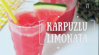 Buz Gibi Karpuzlu Limonata Tarifi | Ev Yapımı Kolay Tarif