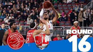 Prometey runs past Bourg, stays atop Group A! | Round 16 Highlights | 2022-23 7DAYS EuroCup