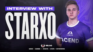 Acend starxo Interview - VALORANT Champions 2021 - rib.gg