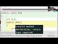 constructor and method differences