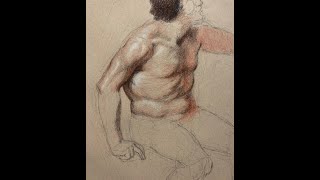 Drawing Methods of the Old Masters. Drawing with red chalk charcoal and white on toned paper