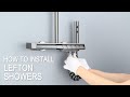 Installation for All Lefton Shower System Series: Your Ultimate Guide