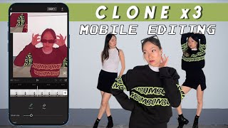 How To Clone Yourself 3 TIMES In A Video - Reels / Tiktok Free Mobile Editing Tutorial With Capcut