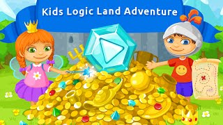 Kids Logic Land Adventure Free "Educational Brain Games" Android Gameplay Video