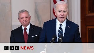 President Joe Biden and Jordanian King urge Israel not to carry out Rafah offensive - BBC News