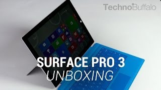 Surface Pro 3 Unboxing