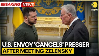 Russia-Ukraine War: Washington 'cancels' news conference after Zelensky meets US Envoy Kellogg