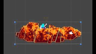 Unity - Destructable 2D Sprite (DiggingDown)