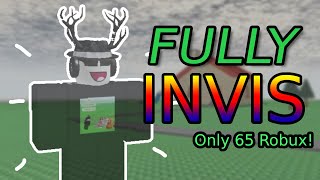 [OUTDATED!] How to make your avatar FULLY INVISIBLE (Only 65 Robux!)