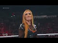 FULL SEGMENT: Trish Stratus & Zoey Stark confronts Becky Lynch | WWE RAW 7/31/23