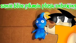 sanie blue pikmin plush unboxing