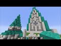 minecraft シンデレラ城の作り方 正面門編　how to build a cinderella castle