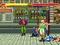 Fighter's History (Arcade) Playthrough as Jean