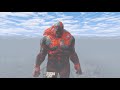 lava tsunami in gta 5 lava god attack crossing glass bridge and the floor is lava challenge