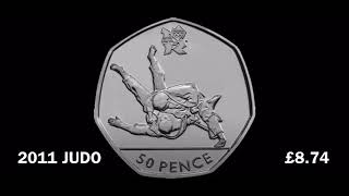 UK 50p and £2 coins worth money - check your coin jar - Top 10 most valuable circulation coins 2020