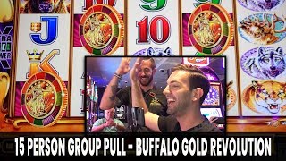 😍 15 Person GROUP PULL! 💰 $3,000 in for BUFFALO Gold Revolution!