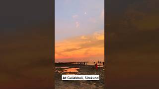 Somewhere in Guliakhali, Sitakund, Chittagong. .  #sunset #travel #beach #beachvibes #love