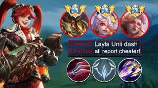 LAYLA CRIT IS REALLY BROKEN 101% !! (Intense Match🔥)