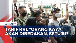 Menhub Usulkan Ide Perbedaan Antara Tarif KRL Subsidi \u0026 'Orang Kaya', Ini Kata Pakar Transportasi!