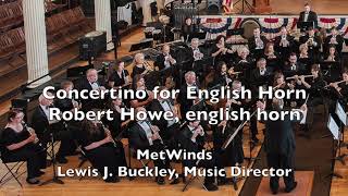 Concertino for English Horn in F Major. /Gaetano Donizetti  Transcription: Lewis J. Buckley