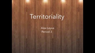 APHUG – Territoriality ~ Alex L.