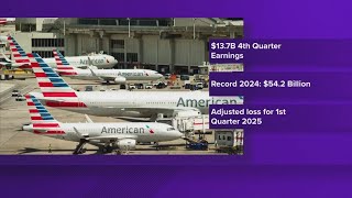 American Airlines stock down despite record revenue