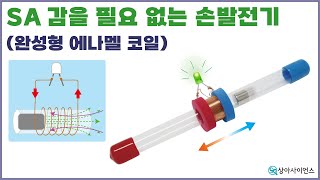 [과학실험 제작] SA 감을 필요 없는 손발전기 (흔들이 손발전기)