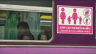 Thailands Bahn führt Sonderabteile für Frauen ein