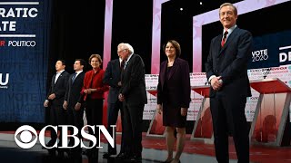 Democratic presidential hopefuls plan ahead for election year after final debate of 2019
