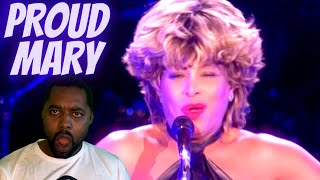Tina Turner - Proud Mary - Live Wembley (HD 1080p) REACTION.....WOMEN WEDNESDAY