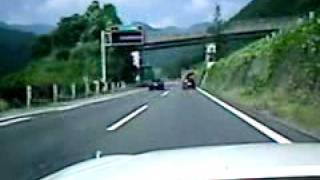 2011年・夏の中央自動車道　初狩P.A.→勝沼I.C.