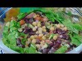 Chick Pea and Red Bean Salad by Lively Cooking