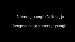 Jakpa Nisrangen- Nikrang M Sangma ( karaoke\u0026 Lyrics)