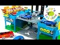 Cars  | Hot Wheels Toys and Fast Lane City Center Playset - Fun Toy Cars