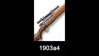 1903a4 WWII Sniper Rifle - #ADS #pov #shorts #guns #shooting #springfield #1903 #wwii #sniper