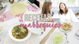 QUÉ COMO EN UN DÍA RECETAS MARROQUÍES | VLOG