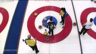 CURLING: WMDCC 2013 1/4 Final SCO vs SWE - HIGHLIGHTS