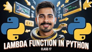 Lambda Function in Python | Lambda in Python | Python Programming | Python Tutorial - Class 17