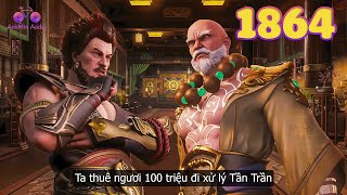 EP1864 | Hắc Long Hội chi 100 triệu đế tinh thuê sát thủ xử lý Tần Trần | Võ Thần Chúa Tể