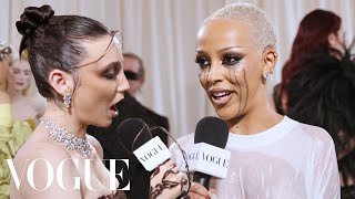 Doja Cat Took Drip to Its Logical Conclusion | Met Gala 2024 With Emma Chamberlain
